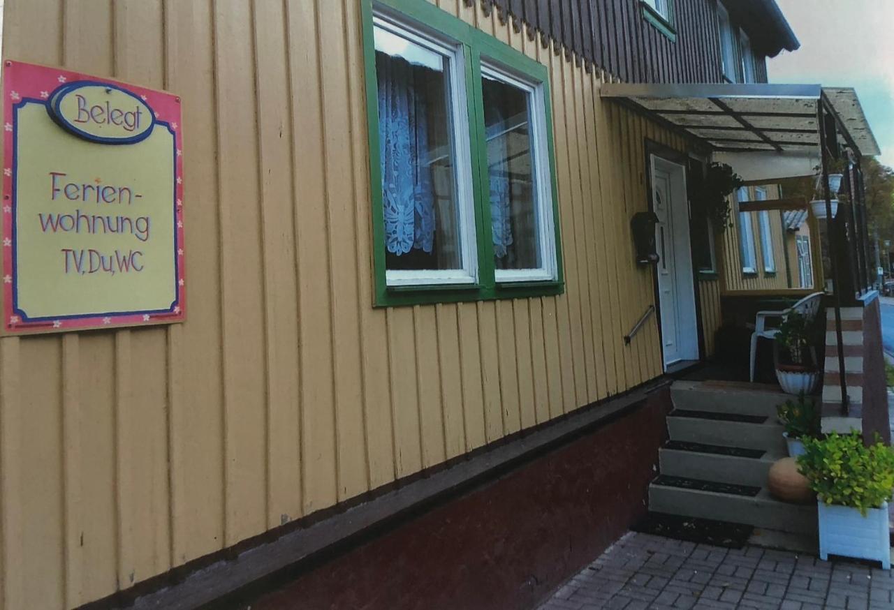 Ferienwohnung Wesemann Thale Exterior foto